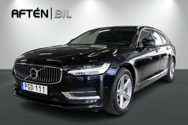 Svart Begagnad 2017 Volvo V90 Inscription Kombi | 249 800 kr (Bra pris) - Bild 1/3
