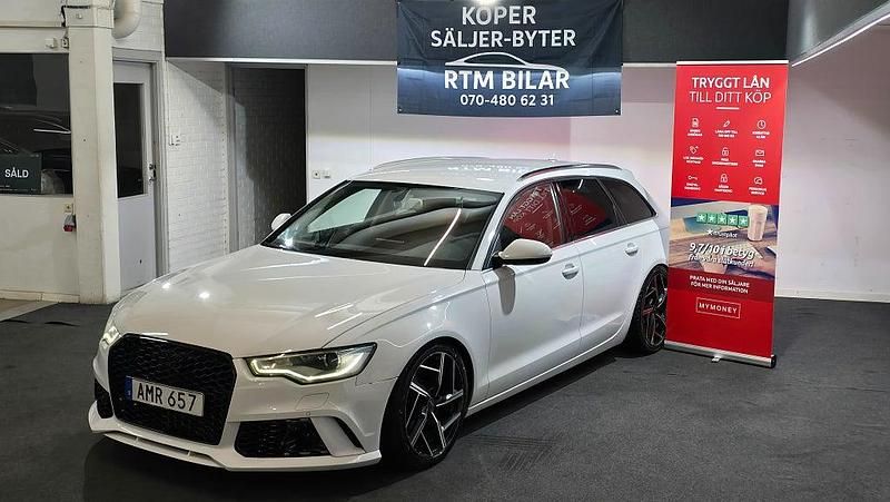 Vit Begagnad 2014 Audi A6 Proline Kombi | 139 900 kr (Marknadspris) - Bild 1/4