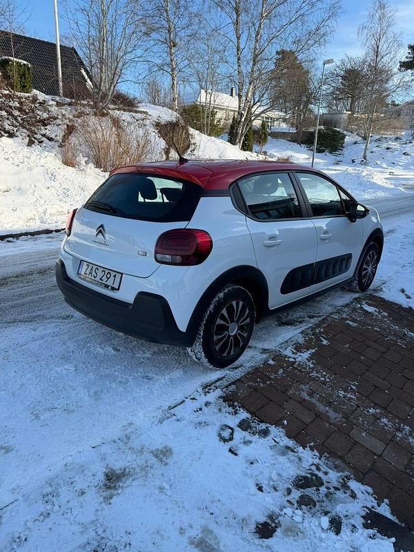 Begagnad Citroën C3 PureTech 82 HK (60 kW) 2018 Halvkombi