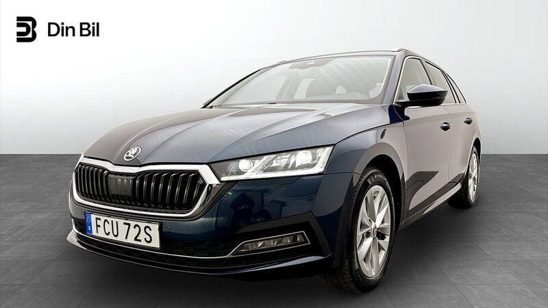 Blå Begagnad 2023 Skoda Octavia Style Kombi | 285 900 kr (Bra pris) - Bild 1/4