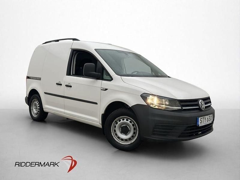 Begagnad VW Caddy 102 HK (75 kW) 2016 Vit Minibuss