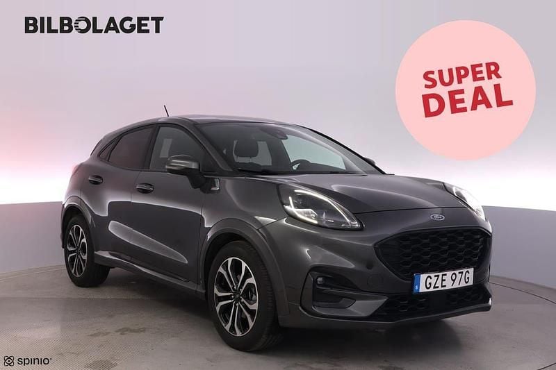 Grå Begagnad 2022 Ford Puma SUV | 194 500 kr (Marknadspris) - Bild 1/4