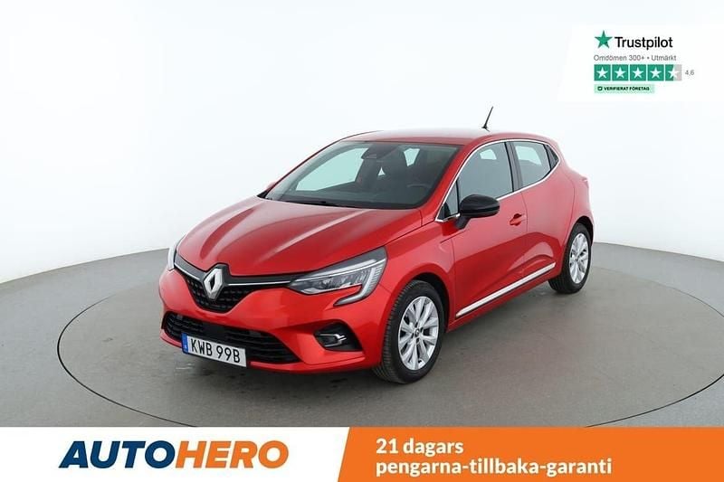 Röd Begagnad 2020 Renault Clio V Intens Halvkombi | 177 000 kr (Marknadspris) - Bild 1/4