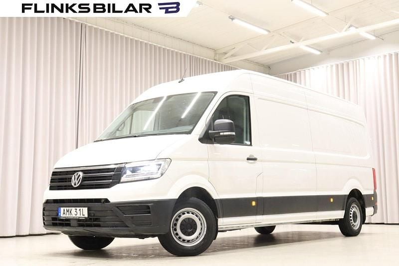 Vit Begagnad 2022 VW Crafter Van | 448 750 kr (Marknadspris) - Bild 1/4