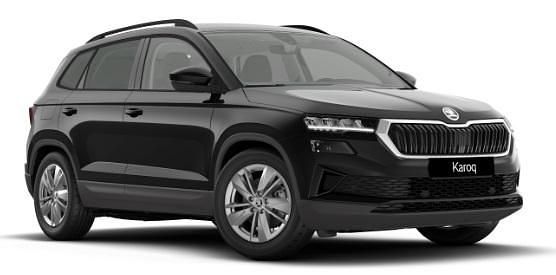 Svart Ny 2026 Skoda Karoq SUV | 387 400 kr (Dyr) - Bild 1/3