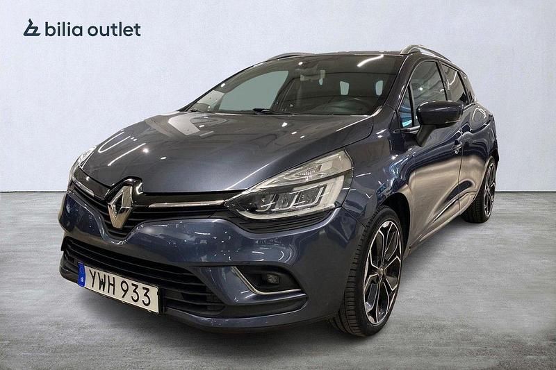 Grå Begagnad 2017 Renault Clio GrandTour Intens Kombi | 104 900 kr (Lite dyr) - Bild 1/4