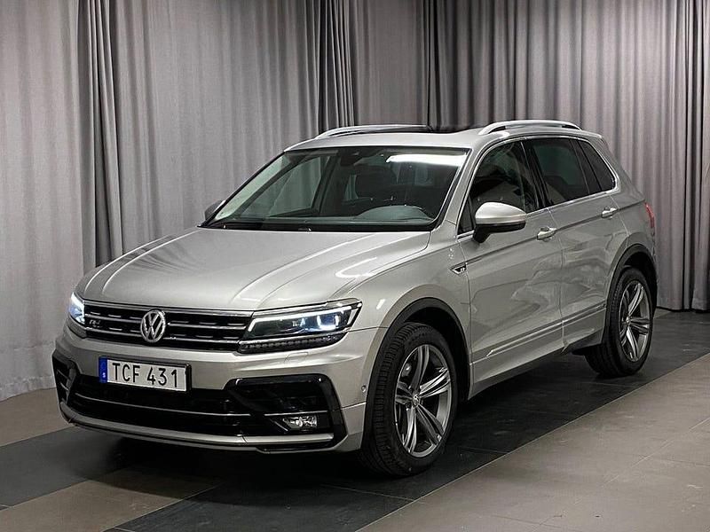 Begagnad VW Tiguan GT 190 HK (139 kW) 2018 Silver SUV