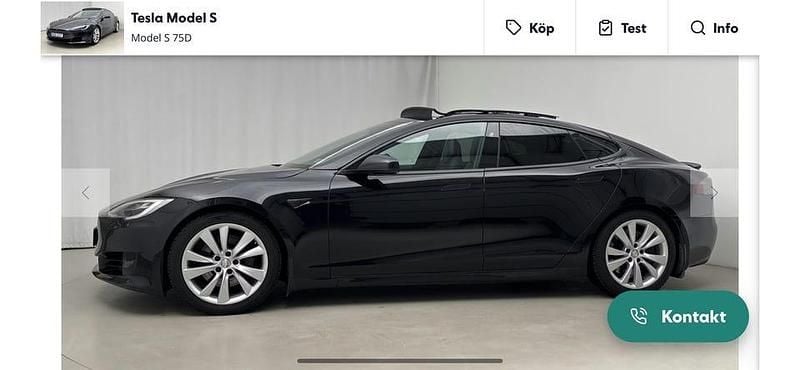 Begagnad 2017 Tesla Model S Halvkombi | 211 111 kr (Superpris) - Bild 1/1