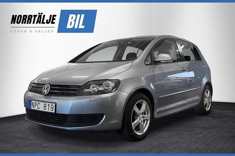 Ljusblå (blå) Begagnad 2010 VW Golf Plus Cross Minibuss | 54 900 kr (Marknadspris) - Bild 1/3