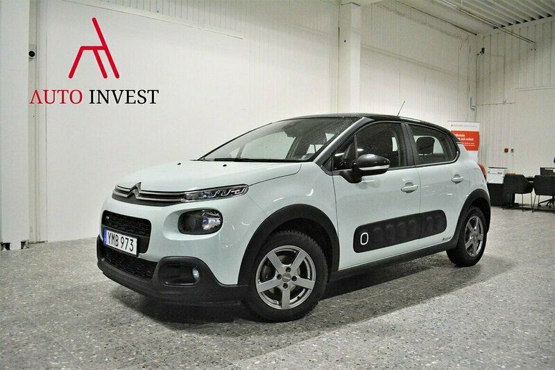 Begagnad Citroën C3 82 HK (60 kW) 2017 Grön Halvkombi