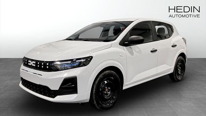 Snövit Ny 2026 Dacia Sandero Essentiel Halvkombi | 199 900 kr - Bild 1/4