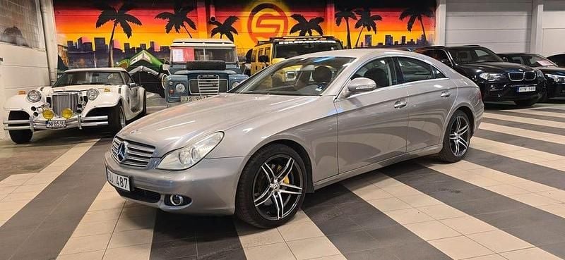Silver Begagnad 2005 Mercedes CLS350 Sportkupé | 84 500 kr (Marknadspris) - Bild 1/4