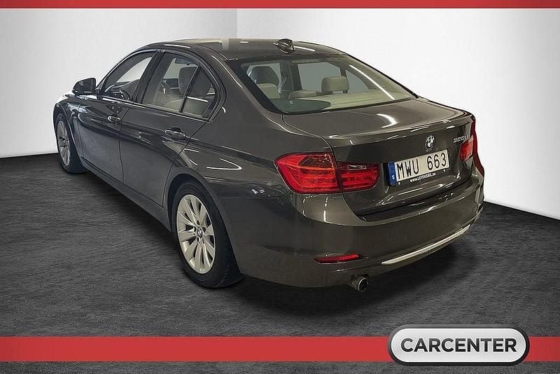 Begagnad BMW 320 184 HK (135 kW) 2012 Brun Sedan