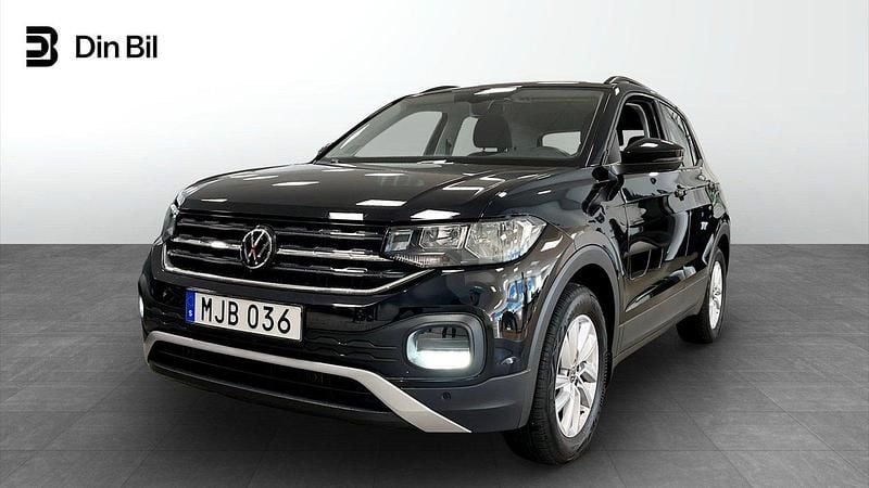 Svart Begagnad 2022 VW T-Cross Life SUV | 194 900 kr (Marknadspris) - Bild 1/4