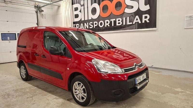 Röd Begagnad 2012 Citroën Berlingo Minibuss | 54 900 kr (Bra pris) - Bild 1/4