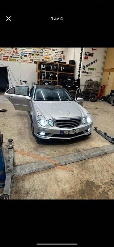 Silver Begagnad 2007 Mercedes E320 Avantgarde Sedan | 85 000 kr - Bild 1/4