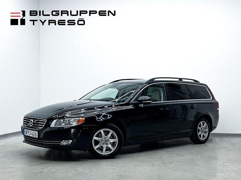 Svart Begagnad 2014 Volvo V70 Momentum Kombi | 179 900 kr (Dyr) - Bild 1/4