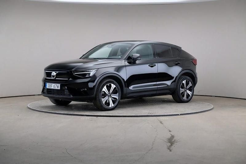 Svart Begagnad 2022 Volvo C40 Plus SUV | 319 000 kr (Bra pris) - Bild 1/4