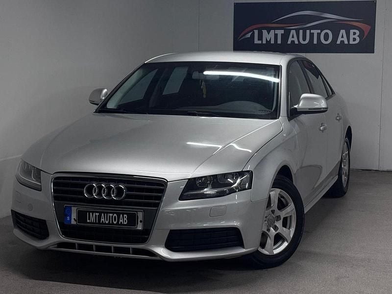 Silver Begagnad 2008 Audi A4 Sedan | 94 900 kr (Dyr) - Bild 1/4