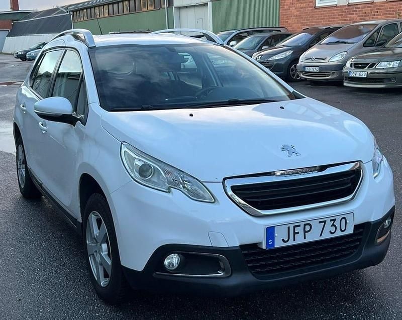 Begagnad Peugeot 2008 82 HK (60 kW) 2016 Vit SUV