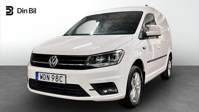 Begagnad VW Caddy 131 HK (96 kW) 2020 Vit Minibuss