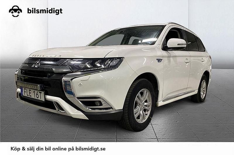 Vit Begagnad 2019 Mitsubishi Outlander P-HEV SUV | 169 800 kr (Marknadspris) - Bild 1/3