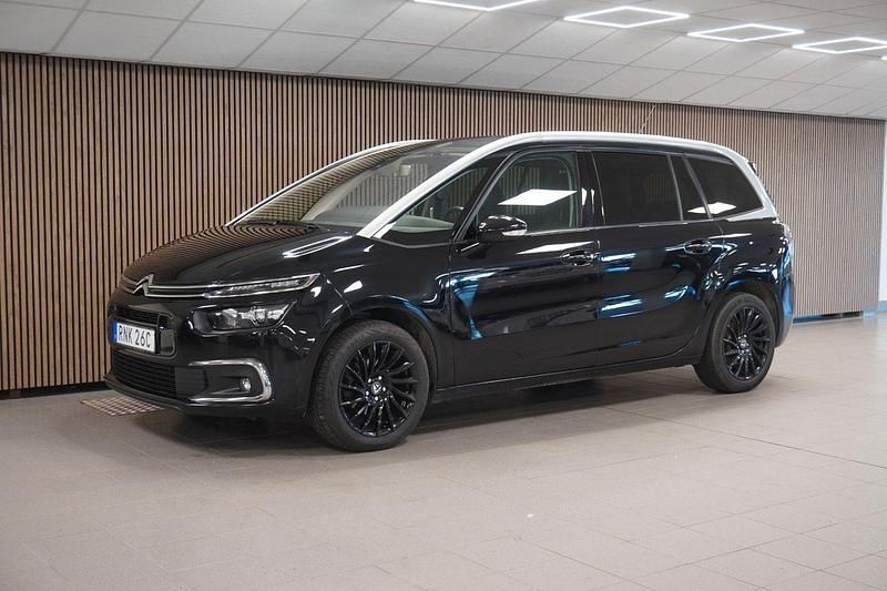 Svart Begagnad 2019 Citroën Grand C4 Picasso Minibuss | 199 700 kr (Dyr) - Bild 1/4