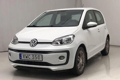 Vit Begagnad 2018 VW up! high up! Halvkombi | 59 950 kr (Marknadspris) - Bild 1/4