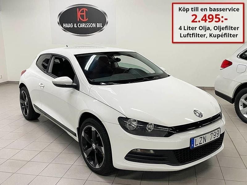 Vit Begagnad 2011 VW Scirocco Sportkupé | 94 900 kr (Marknadspris) - Bild 1/4