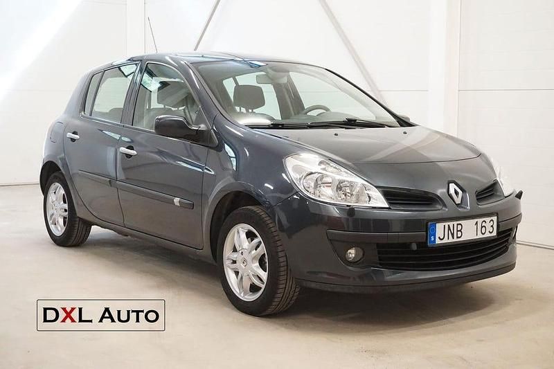 Mörkgrå (grå) Begagnad 2009 Renault Clio R.S. Halvkombi | 49 900 kr (Lite dyr) - Bild 1/4