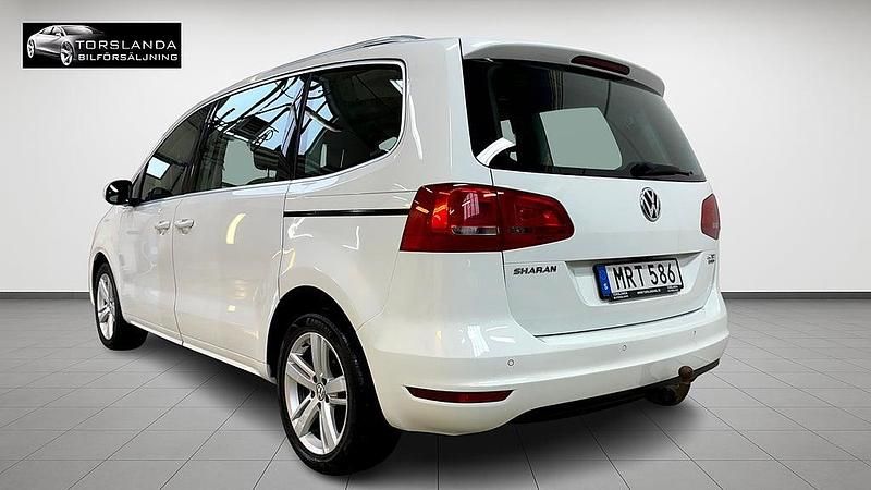 Begagnad VW Sharan 141 HK (103 kW) 2015 Vit Minibuss