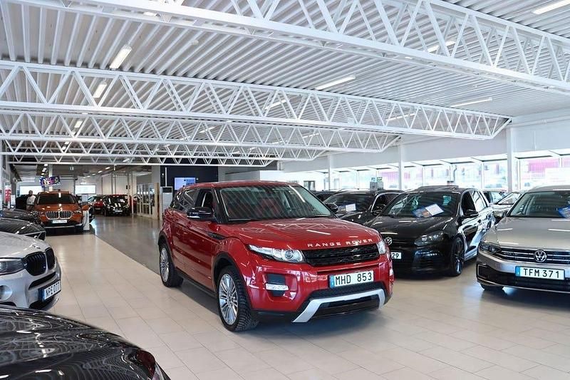 Begagnad Land Rover Range Rover evoque 150 HK (110 kW) 2012 Röd SUV