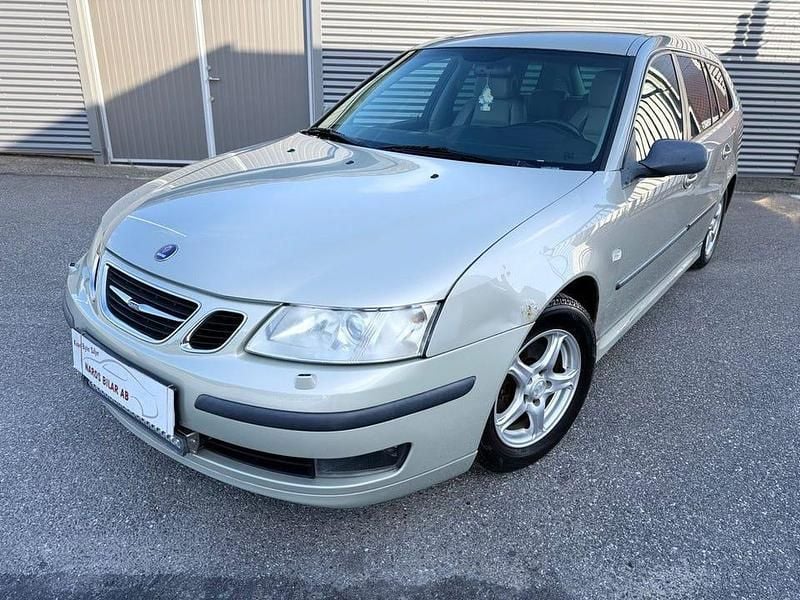 Ljusgul (gul) Begagnad 2007 Saab 9-3 Vector Kombi | 19 900 kr (Bra pris) - Bild 1/4