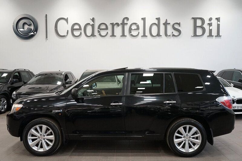 Svart Begagnad 2008 Toyota Highlander SUV | 158 900 kr - Bild 1/4