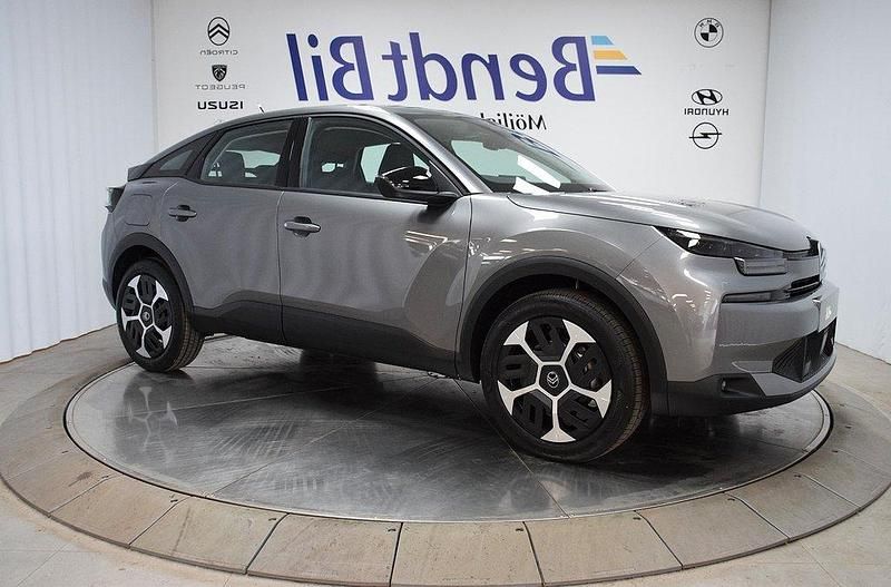 Grå Ny 2025 Citroën C4 Halvkombi | 277 000 kr (Marknadspris) - Bild 1/3
