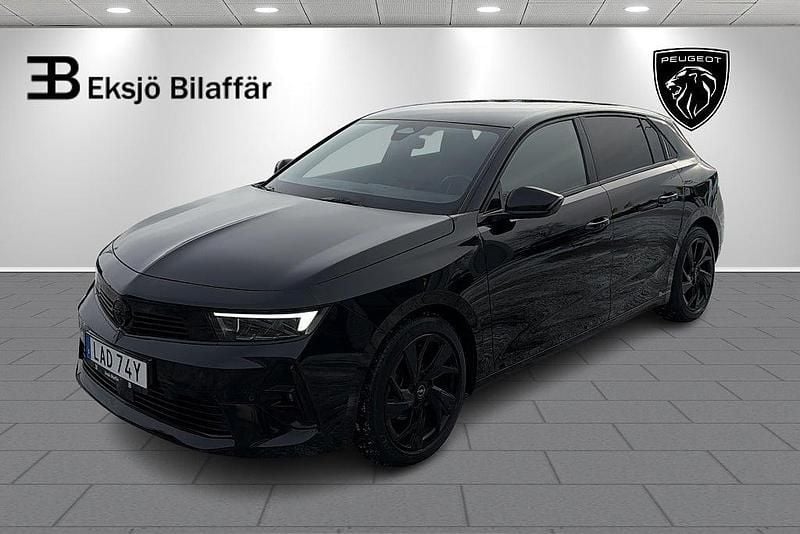 Begagnad Opel Astra 131 HK (96 kW) 2024 Svart Halvkombi