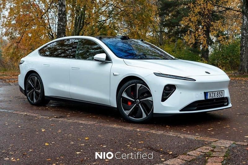 Vit Begagnad 2022 Nio ET7 Sedan | 392 900 kr - Bild 1/4