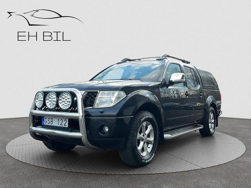 Svart Begagnad 2008 Nissan Navara Pickup | 69 900 kr (Marknadspris) - Bild 1/4