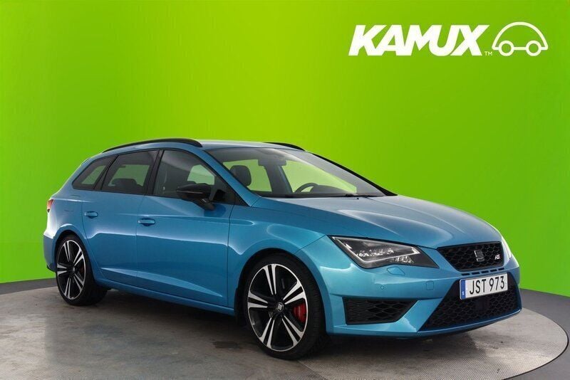 Blå Begagnad 2016 Cupra Leon Kombi | 184 800 kr (Bra pris) - Bild 1/3
