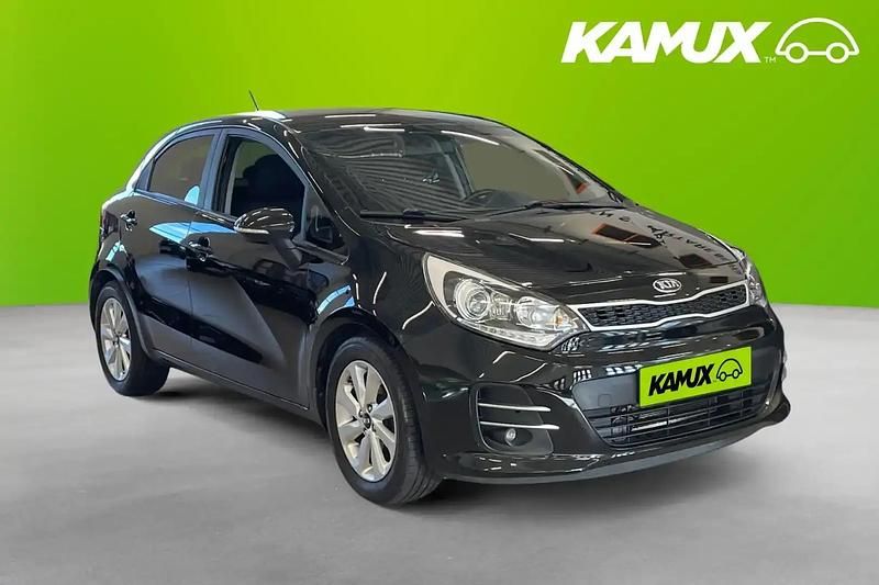 Svart Begagnad 2016 Kia Rio Halvkombi | 118 900 kr (Marknadspris) - Bild 1/4