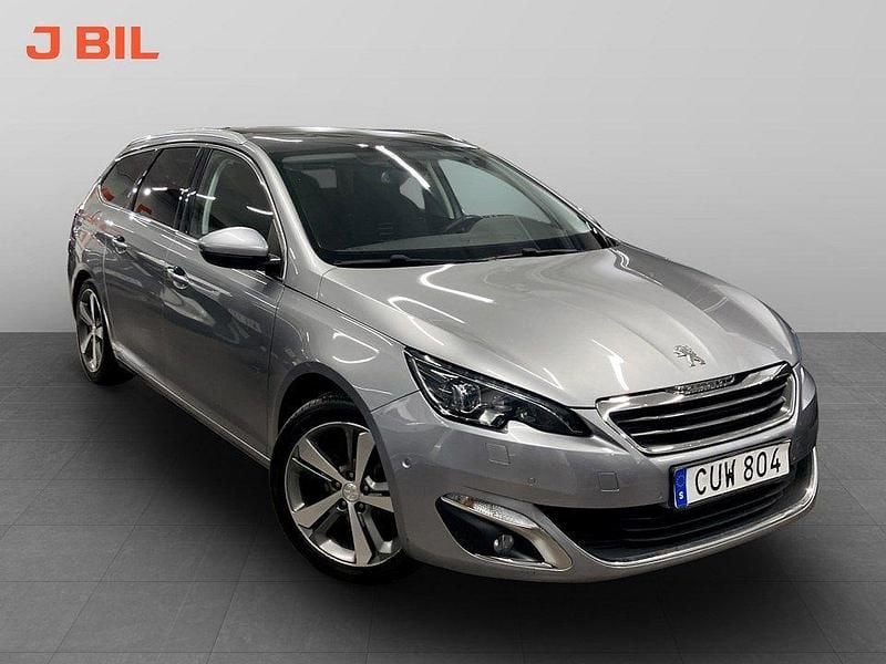 Grå Begagnad 2014 Peugeot 308 Allure Kombi | 109 900 kr (Lite dyr) - Bild 1/4
