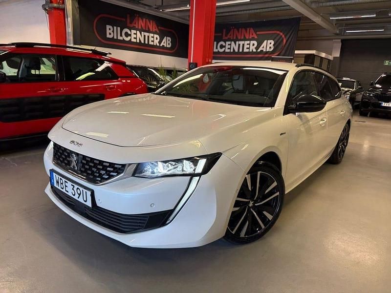 Vit Begagnad 2019 Peugeot 508 GT-line Kombi | 209 900 kr (Bra pris) - Bild 1/4