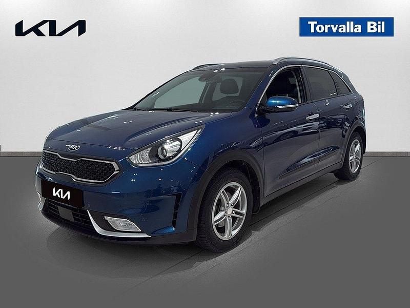 Blå Begagnad 2017 Kia Niro 2 SUV | 179 900 kr (Marknadspris) - Bild 1/4