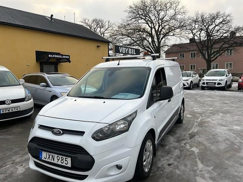 Vit Begagnad 2016 Ford Transit Connect Minibuss | 95 000 kr (Marknadspris) - Bild 1/4
