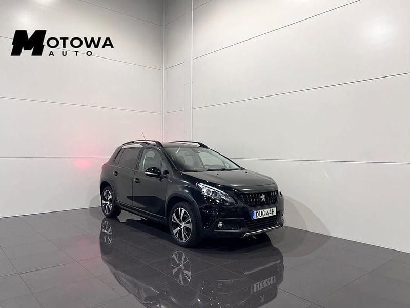Svart Begagnad 2019 Peugeot 2008 GT-line SUV | 164 900 kr (Marknadspris) - Bild 1/4