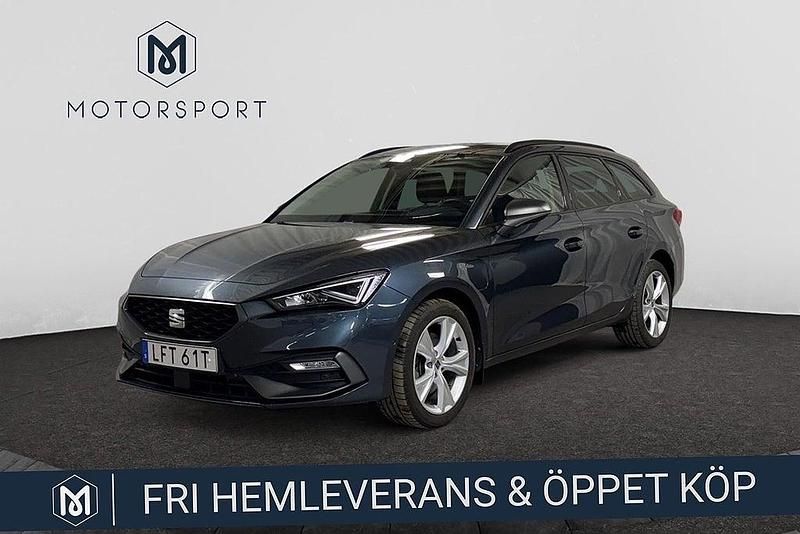 Begagnad Seat Leon ST FR 150 HK (110 kW) 2021 Grå Kombi