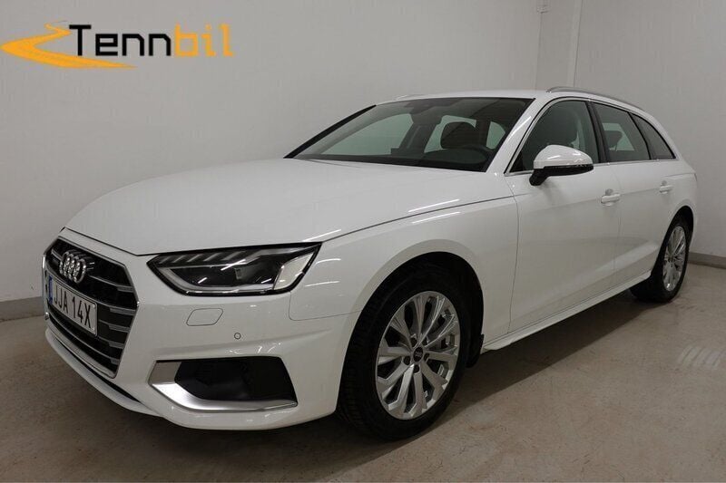 Vit Begagnad 2023 Audi A4 Advanced Kombi | 344 900 kr (Marknadspris) - Bild 1/4