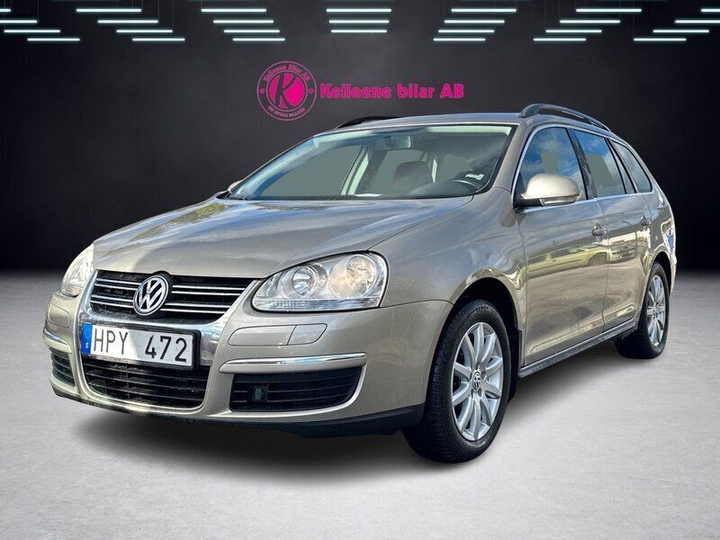 Ljusbrun (brun) Begagnad 2009 VW Golf Kombi | 27 900 kr (Bra pris) - Bild 1/4