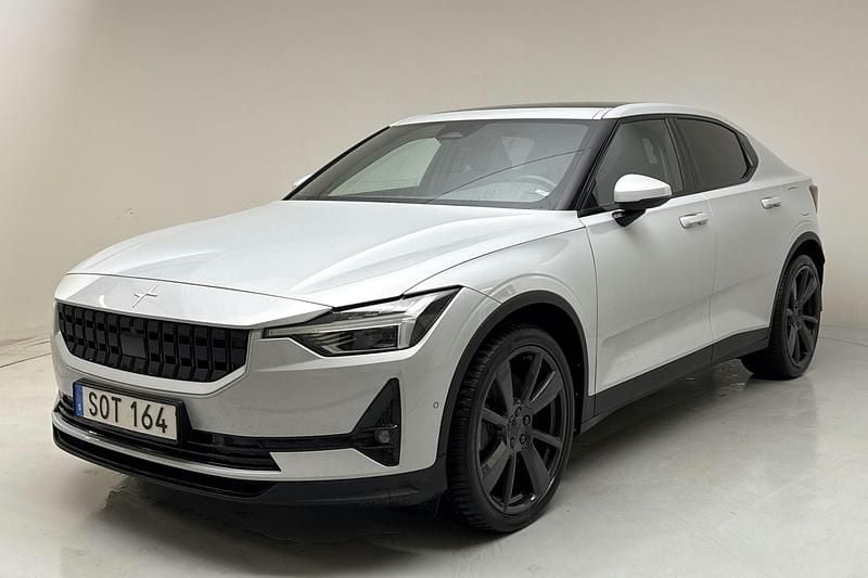 Silver Begagnad 2022 Polestar 2 Long Range Single Motor Halvkombi | 269 000 kr (Superpris) - Bild 1/4
