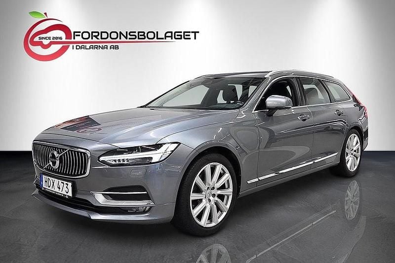 Begagnad Volvo V90 Inscription 235 HK (172 kW) 2017 Grå Kombi